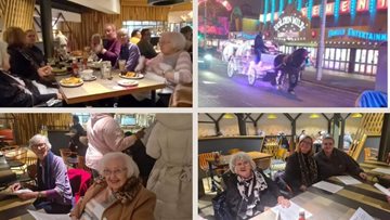 Millbrook Residents on a trip through world famous Blackpool Illuminations